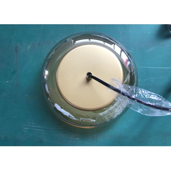 Modern Wall  Indoor Led Bedside Hotel  Gold Small Glass Wall Lamp