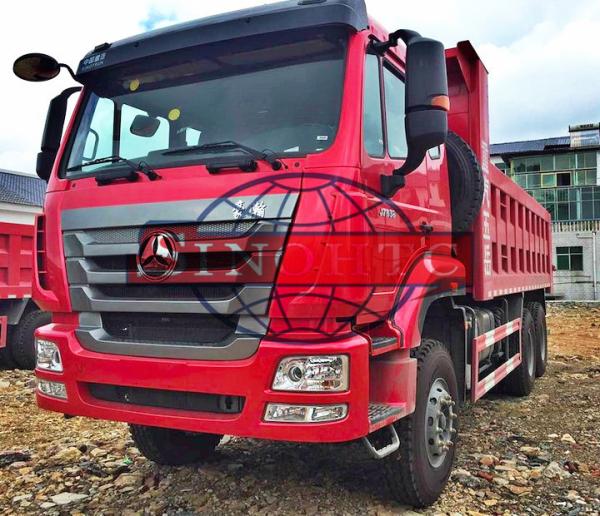 Heavy Duty Automatic Transmission Dump Truck MAN Engine Three Axles
