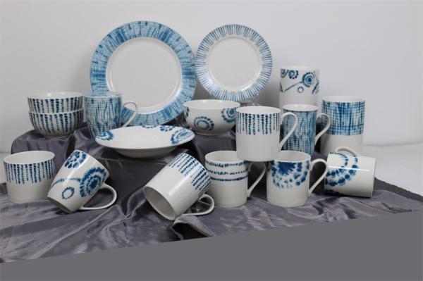 Fashion tableware houseware set Ceramic/Porcelain mug/bowl/canister for Home using