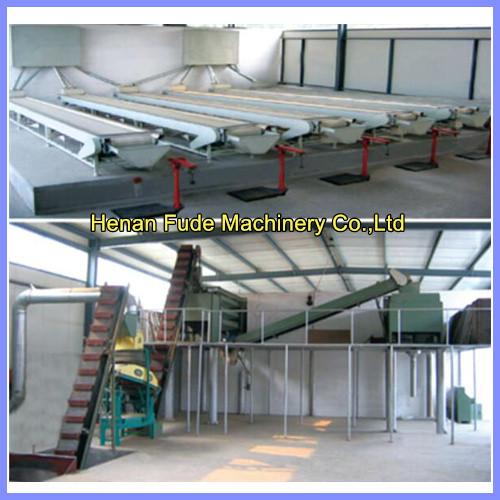 peanut sieving and grading production line，peanut grading machine