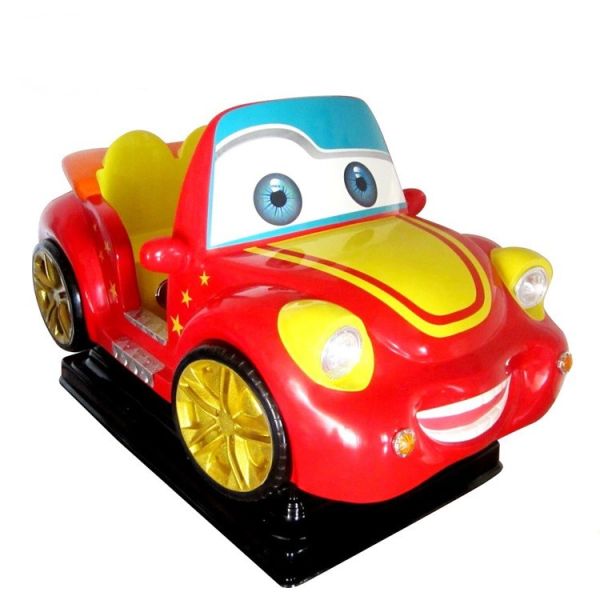 Сильная прочная езда на машинах парка атракционов автомобиля, машина езды монетки с взаимодействующими играми