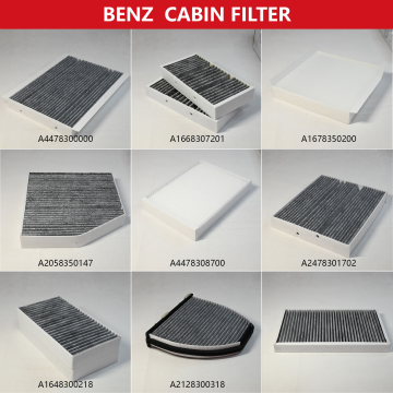 Автозапчасти фильтр переменного тока A1668300318 Ремонт Углеродный воздушный фильтр, используемый для Mercedes Benz