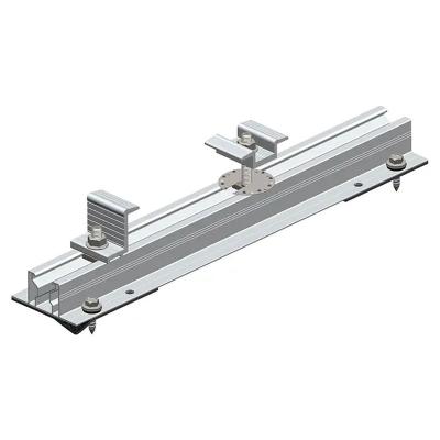 41mm Silver Aluminum Solar Rail 3000mm Solar Pv Mounting Rails