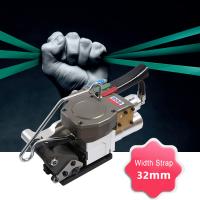 Outil de fixation en plastique pneumatique à gaz à haute pression 6000N Outil de fixation à main 32 mm Baler d'emballage