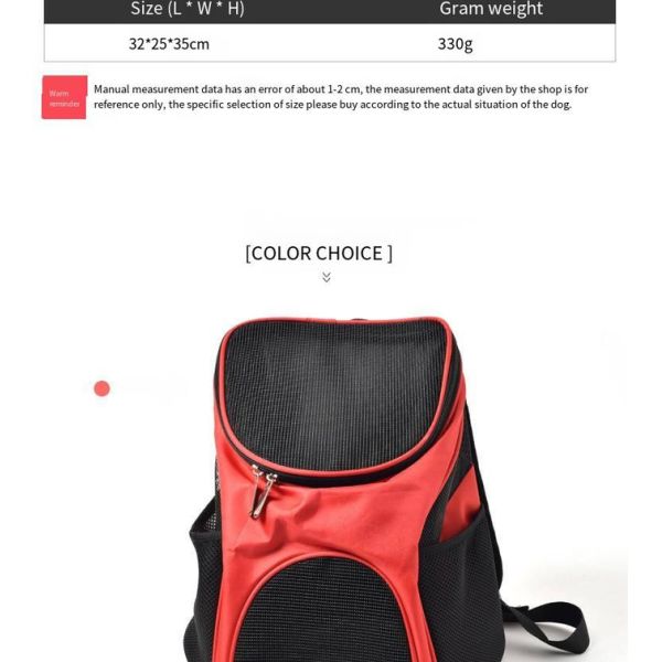 Рюкзак для домашних животных для путешествий на улице портативный дышащий складной сумка для собак и кошек