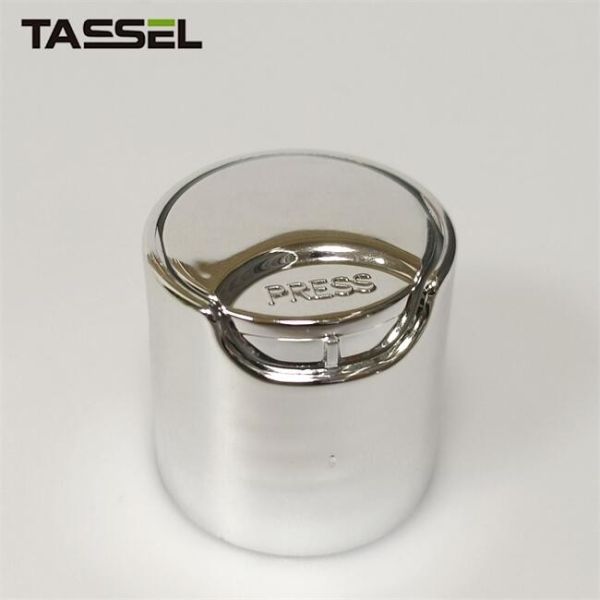 24/410 сияющих серебряных УЛЬТРАФИОЛЕТОВЫХ покрытых крышек бутылки крышки диска PP пластиковых для шампуня