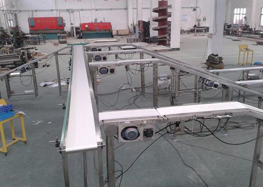 Adjustable Speed Carbon Steel/Stainless Steel Belt Conveyor for Sale