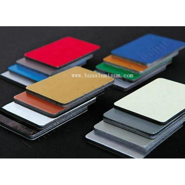 Interior Wall 4x8ft Aluminium Plastic Composite Panel Anti Impact