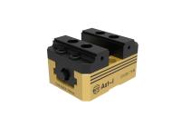 Luminárias de eixo de usinagem CNC rabo de andorinha 0,02 mm Precisão de repetição 75 mm Largura da mandíbula