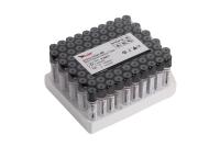 Tubo de análisis de sangre ESR de vidrio negro de citrato de sodio 6 ml 7 ml Anticoagulante