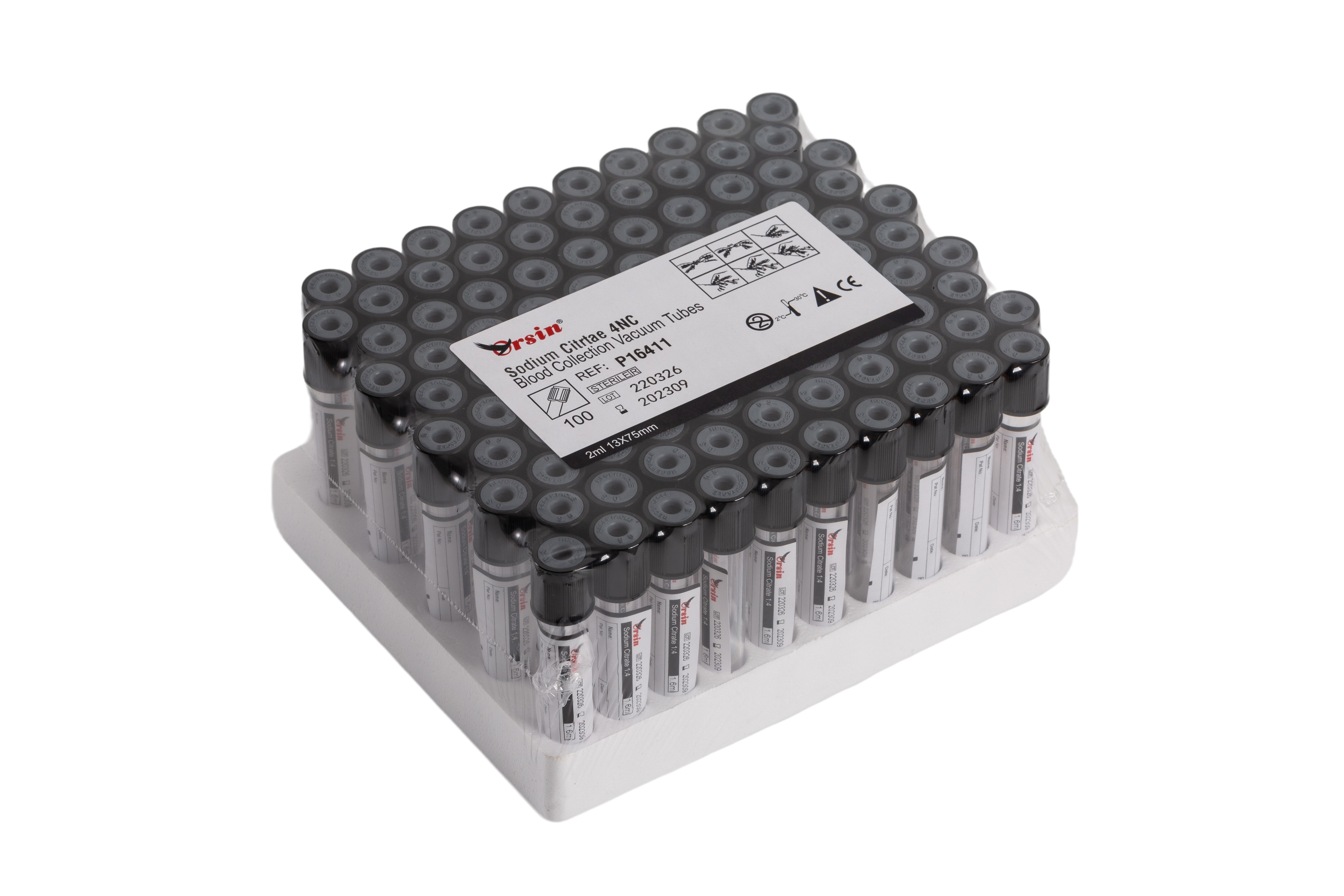Glass ESR Tube Tube 120mm 6ml 7ml ESR Blood Test Tube Anticoagulant