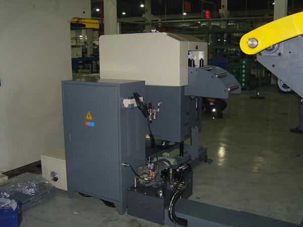 Disc Horizontal Decoiler Straightener Feeder Machine Steel Coil Strip Stamping