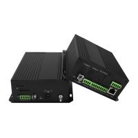 Vidéo convertisseur à fibres analogiques à contact sec de données Bidi RS232 RS485 monté sur rack DC12V