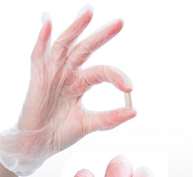 100 Tablets / Box Wholesale Transparent Disposable Pvc Gloves Work Gloves