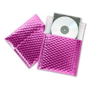 Bag bubble lined jiffy CD mailer