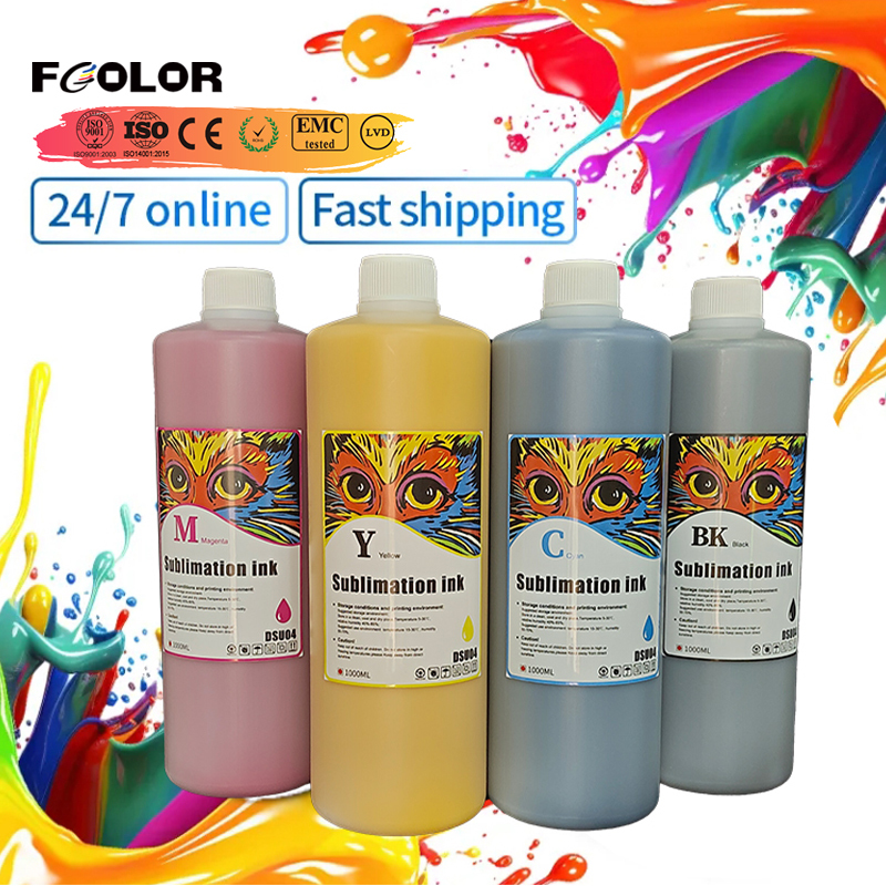 Fcolor Sublimation Coating High Quality for Wood Fabric Mugs Glass Ceramic Metal Sublimation Dye Ink Pretreatment Liquid