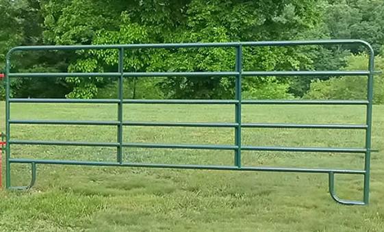 Smooth Surface Cattle Yard Panels , Lightweight Livestock Panels Anti Broken