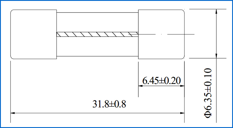 611 612 613 615 616 взрыватель 6x30mm 15A 20A стеклянной лампы 619 патронов осевой с UL PSE
