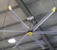 Energy-Saving Industrial Hvls Ceiling Fans with Gearbox Motor or Pmsm Motor and Centrifugal Flow Direction