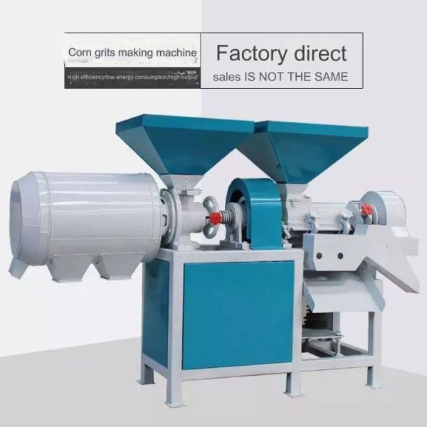 Maize Corn Grits Degerminate Grinder Mill Machine for Industrial in Uganda Tanzania