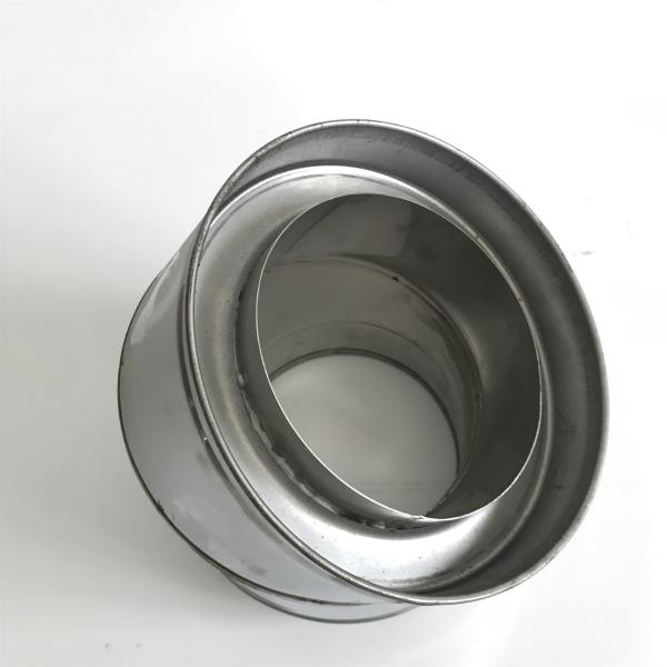 6 Inch Double Wall Stove Pipe Kit , Double Wall Chimney Flue SUS304 SUS316