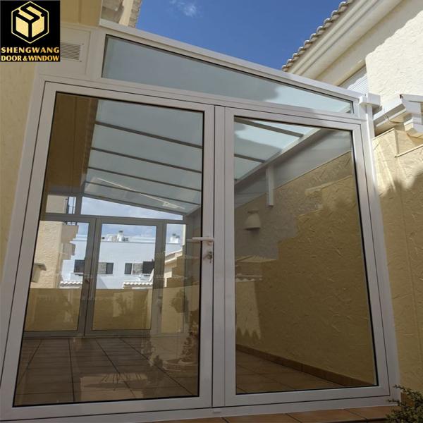 Villa Push Pull Curtain Wall Window Transparent Aluminium Window Sliding Frame