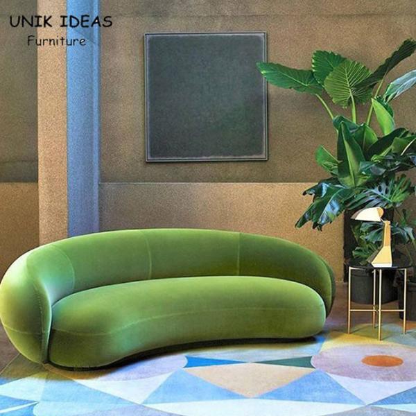 A lua de metade deu forma ao sofá secional da sala de visitas ajusta-se com a cabine longa 160cm dos Recliners