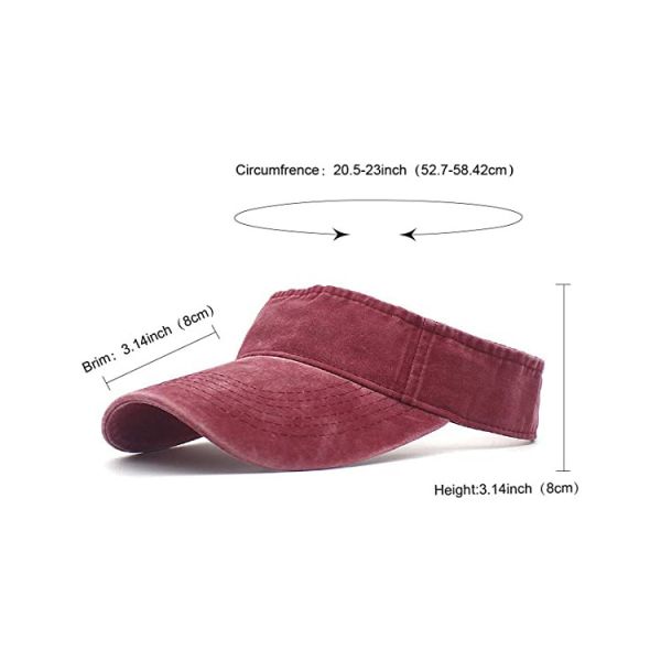 Пустая крышка забрала Солнца краткости гольфа стороны защиты для женщин