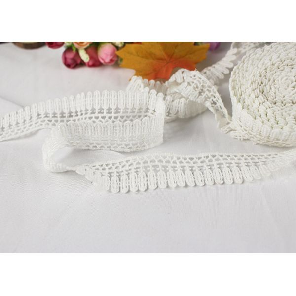 Надоите Силк вышитую полиэстером отделку шнурка для стиля платья/одежд индийского