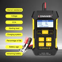 Multi reparo acidificado ao chumbo do carregador do verificador da bateria de carro 12V da língua KONNWEI KW510