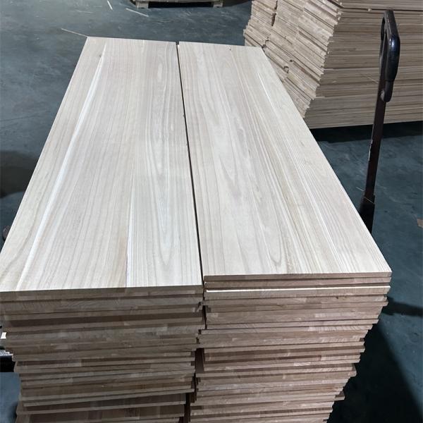 Moisture Content 8%-12% Grade AB or ABC Paulownia Board for Coffins of Excellent