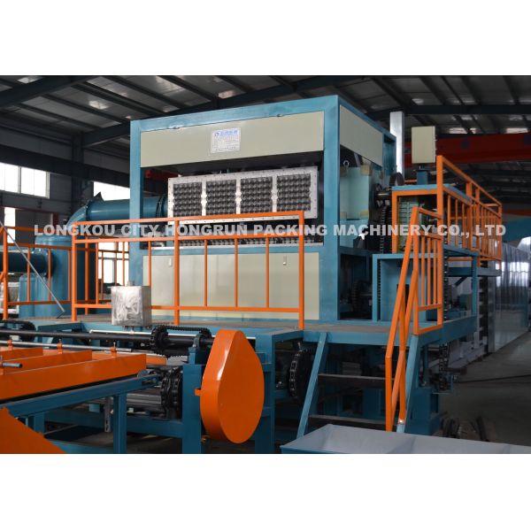 4000PCS/H  Capacity Paper Egg Tray Machine with Six Layers Metal Drying Line, Egg Box Making Machine