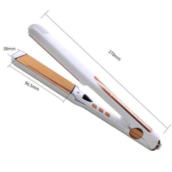 Operação fácil 1/8 ajustador sem corda recarregável do cabelo do LCD para o barbeiro
