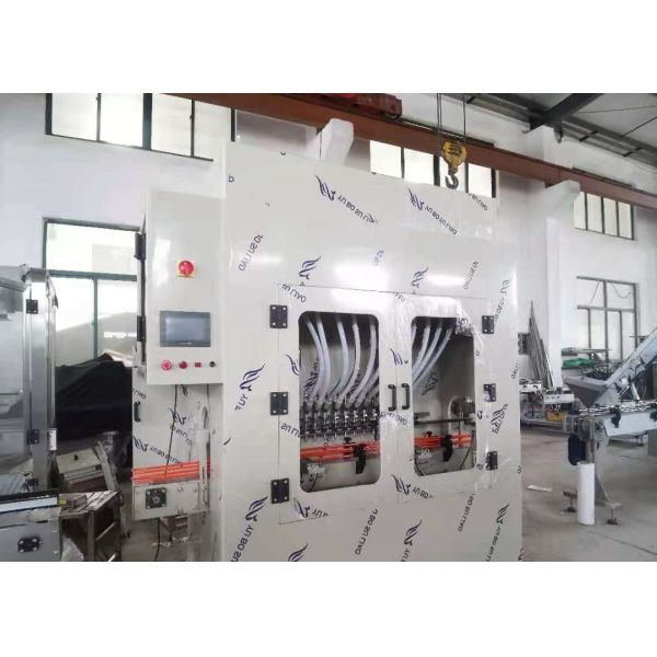 Screen 800ml Automatic Water Filling Machine Electric Disinfectant Filling Machine