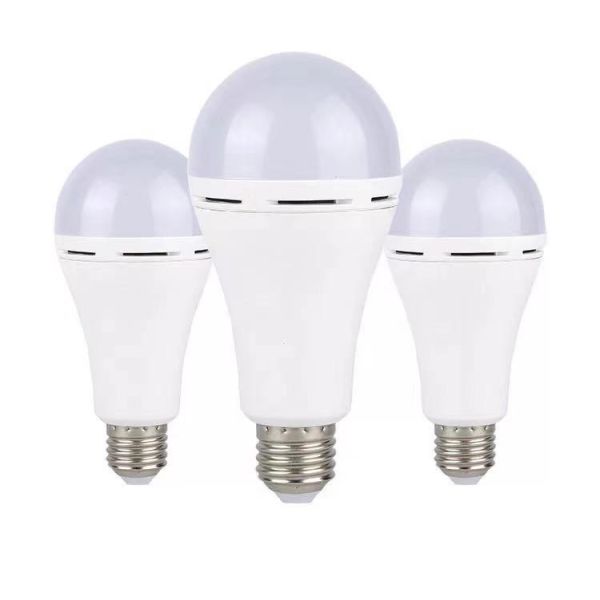 Lamp Luminous Efficiency 85lm/w Emergency Rechargeable LED Bulb B22 E27 12W 1000lm
