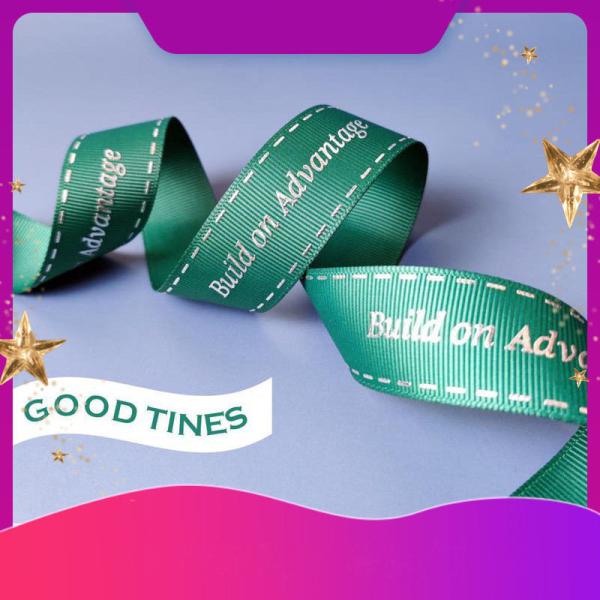 Luxury Roll Gifts Tapes And Webbing Wholesale Custom Satin Ribbons With Sublimation Printed Brand Name Logo