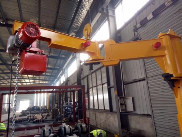 200kg Free Standing Articulating Jib Crane With Intelligent Lifting Device