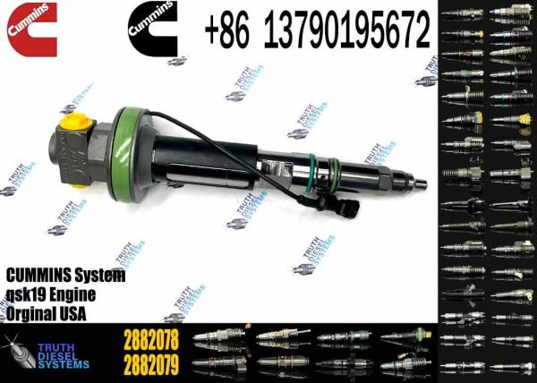QSK19 QSK19G QSK38 QSK45 QSK60 inyector de combustible 2867147 2867148 2882078 0986435901 2881088 para la bomba de inyección de combustible de Cummins