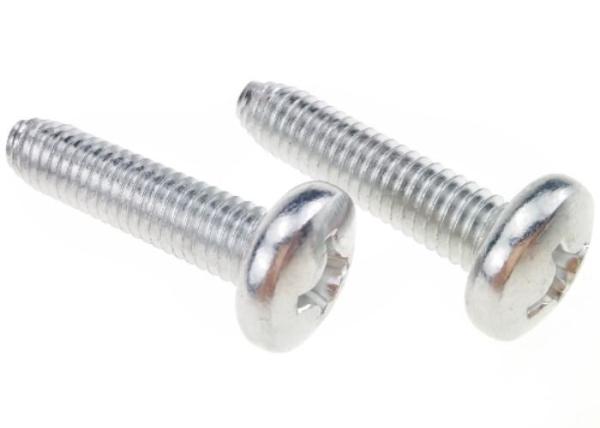 M6 Phillips Drive Pan Head Thread Forming Screws Harden Steel Zinc Plated Fastener