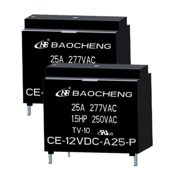Relé máximo de 6250VA BaoCheng com capacidades de comutação ímpares