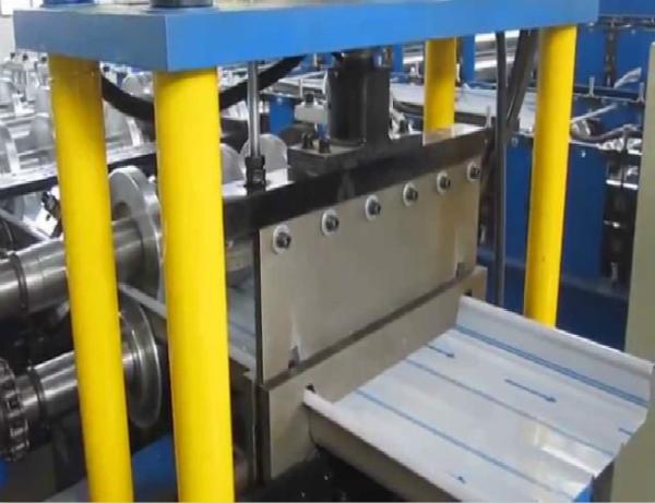 Metal Roof Roll Forming Machine Bemo Standing Roll Forming Machine with color customized