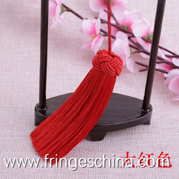 Colorful classical wholesale chinese tassels trimming fringe for bookmark