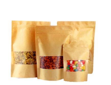 Gravure print doypack printed aluminium foil Kraft paper 16oz coffee bag with zipper