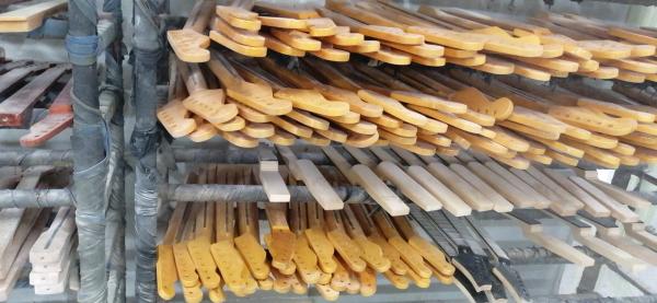 Custom Grand Paddle Guitar Headstock Unfinished Roasted Maple ST Guitar Neck Electric Acoustic Guitar Accept Kinds OEM