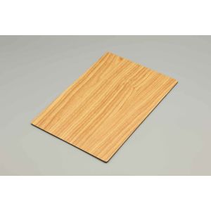 4mm PVDF Fireproof Wooden Maple Aluminum Composite Panel For Building Decoration Indoor Outdoor