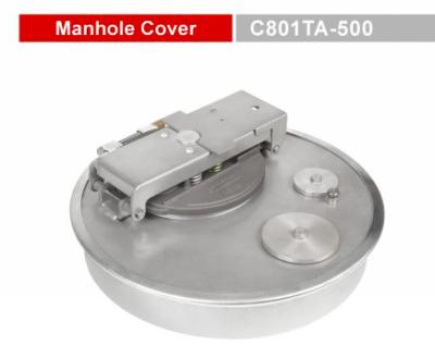 Résistance de corrosif de Tipper Truck Parts GETC801TA -500 de couverture de trou d'homme de Manlid de réservoir