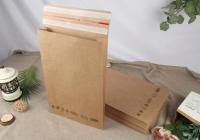 Sharp Bottomed Kraft Paper Mailing Envelopes Embossed Paper Sustainable Mailing Bags