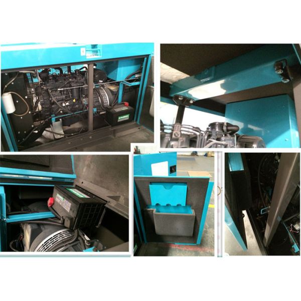 Super Canopy Isuzu Engine Emergency Diesel Generator 65dB 7 Meters