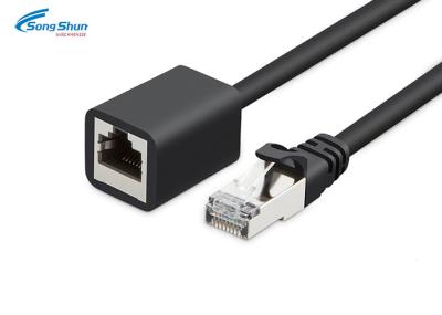 Ethernet Extension Network Patch Cord RJ45 Cat5e Male Female Shielded Panel Mount