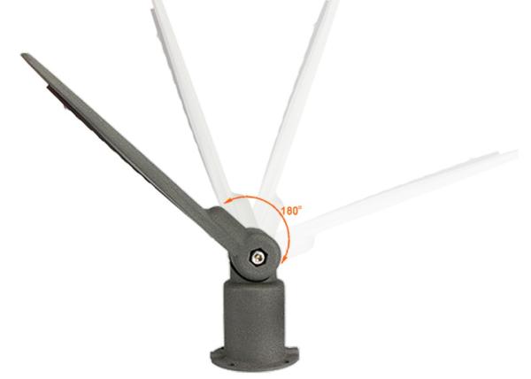 C.A. modular exterior de alumínio 120w 150w 500w das luzes de rua SMD do diodo emissor de luz IP65 Smart